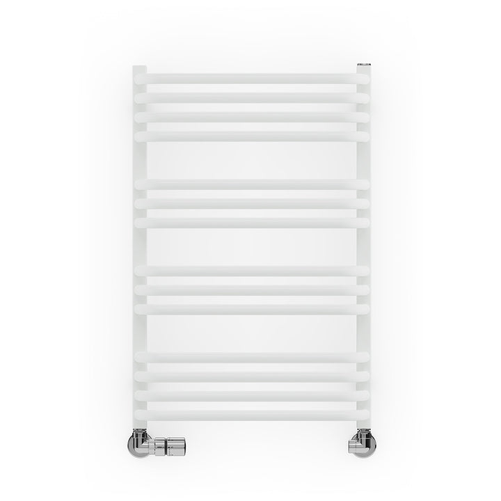 Alex - White Towel Radiator - H760mm x W500mm