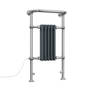 Arundel - Anthracite Traditional Electric Towel Rail H963mm x W538mm 300w Standard