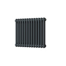 Alpha - Anthracite Column Radiator H500mm x W592mm 2 Column - Feet Included