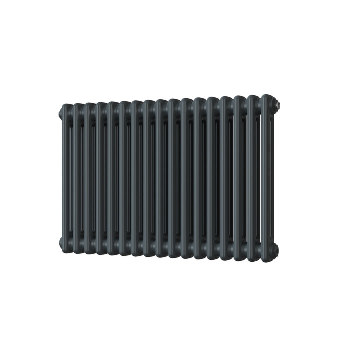 Alpha - Anthracite Column Radiator H500mm x W768mm 2 Column - Feet Included
