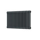 Alpha - Anthracite Column Radiator H500mm x W768mm 2 Column - Feet Included