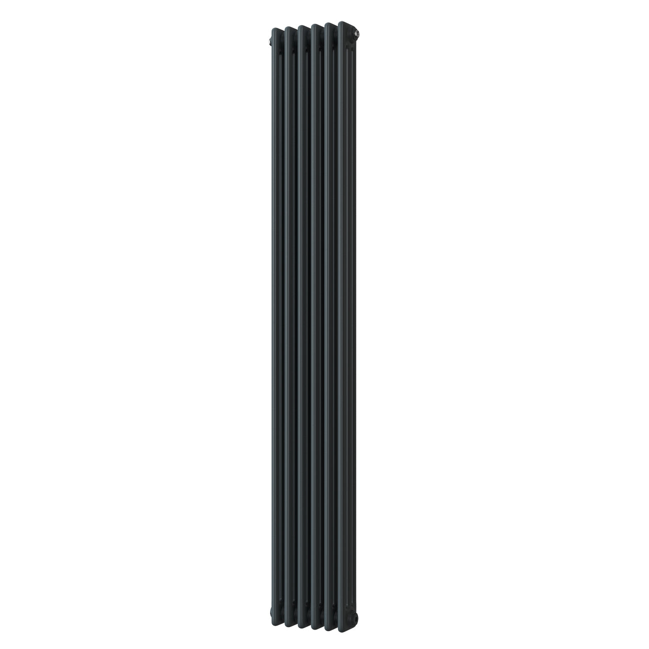 Alpha - Anthracite Vertical Column Radiator H1800mm x W287mm 3 Column