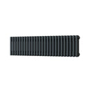 Alpha - Anthracite Column Radiator H300mm x W1177mm 3 Column - Feet Included