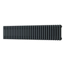 Alpha - Anthracite Column Radiator H300mm x W1355mm 3 Column - Feet Included