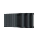Alpha - Anthracite Column Radiator H500mm x W1177mm 3 Column
