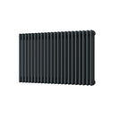 Alpha - Anthracite Column Radiator H600mm x W999mm 3 Column - Feet Included