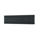 Alpha - Anthracite Column Radiator H300mm x W1164mm 4 Column - Feet Included