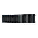 Alpha - Anthracite Column Radiator H300mm x W1340mm 4 Column - Feet Included