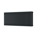 Alpha - Anthracite Column Radiator H500mm x W1164mm 4 Column - Feet Included