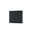 Alpha - Anthracite Column Radiator H500mm x W592mm 4 Column