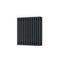 Alpha - Anthracite Column Radiator H600mm x W592mm 4 Column