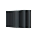 Alpha - Anthracite Column Radiator H600mm x W988mm 4 Column