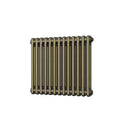 Alpha - Antique Brass Column Radiator H500mm x W592mm 2 Column
