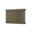 Alpha - Antique Brass Column Radiator H500mm x W768mm 2 Column