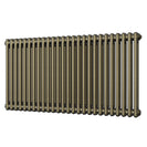 Alpha - Antique Brass Column Radiator H600mm x W1164mm 2 Column
