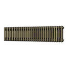 Alpha - Antique Brass Column Radiator H300mm x W1355mm 3 Column