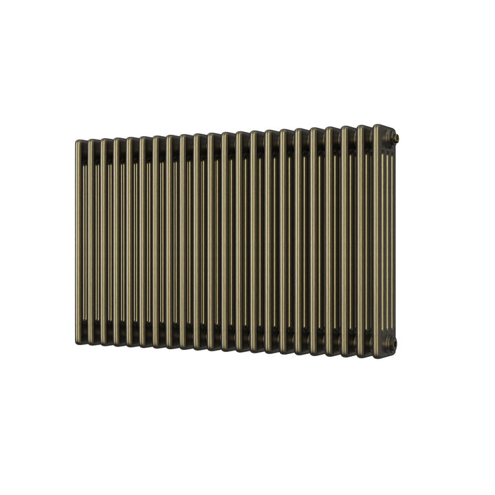 Alpha - Antique Brass Column Radiator H600mm x W988mm 4 Column