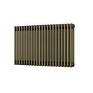 Alpha - Antique Brass Column Radiator H600mm x W988mm 4 Column