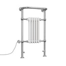 Arundel - White Traditional Electric Towel Rail H963mm x W538mm 300w Thermostatic