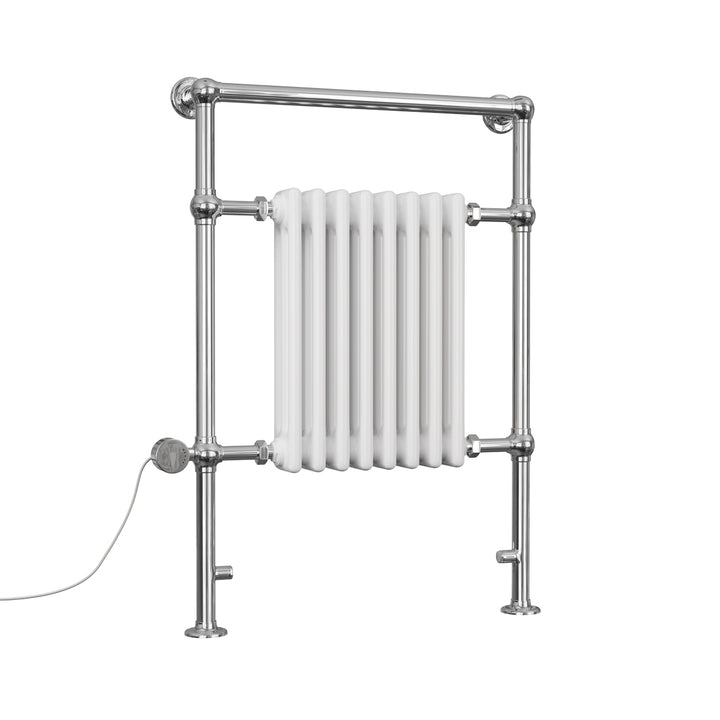 Adisham - Traditional Electric Towel Rail H963mm x W673mm 600w Thermostatic