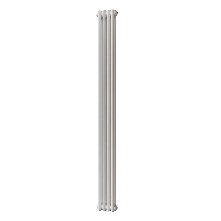 Alpha - White Vertical Column Radiator H1800mm x W196mm 2 Column
