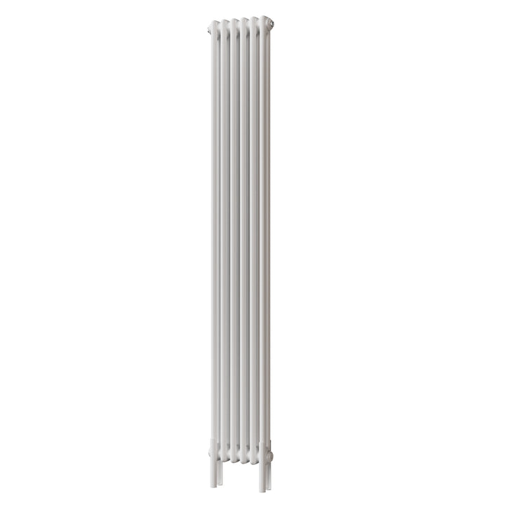 Alpha - White Vertical Column Radiator H1800mm x W284mm 2 Column - Feet Included