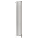 Alpha - White Vertical Column Radiator H1800mm x W372mm 2 Column - Feet Included