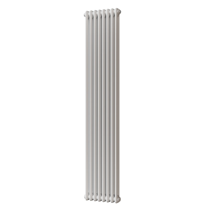 Alpha - White Vertical Column Radiator H1800mm x W372mm 2 Column