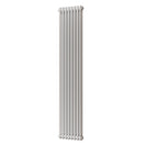 Alpha - White Vertical Column Radiator H1800mm x W372mm 2 Column