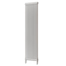 Alpha - White Vertical Column Radiator H1800mm x W460mm 2 Column - Feet Included