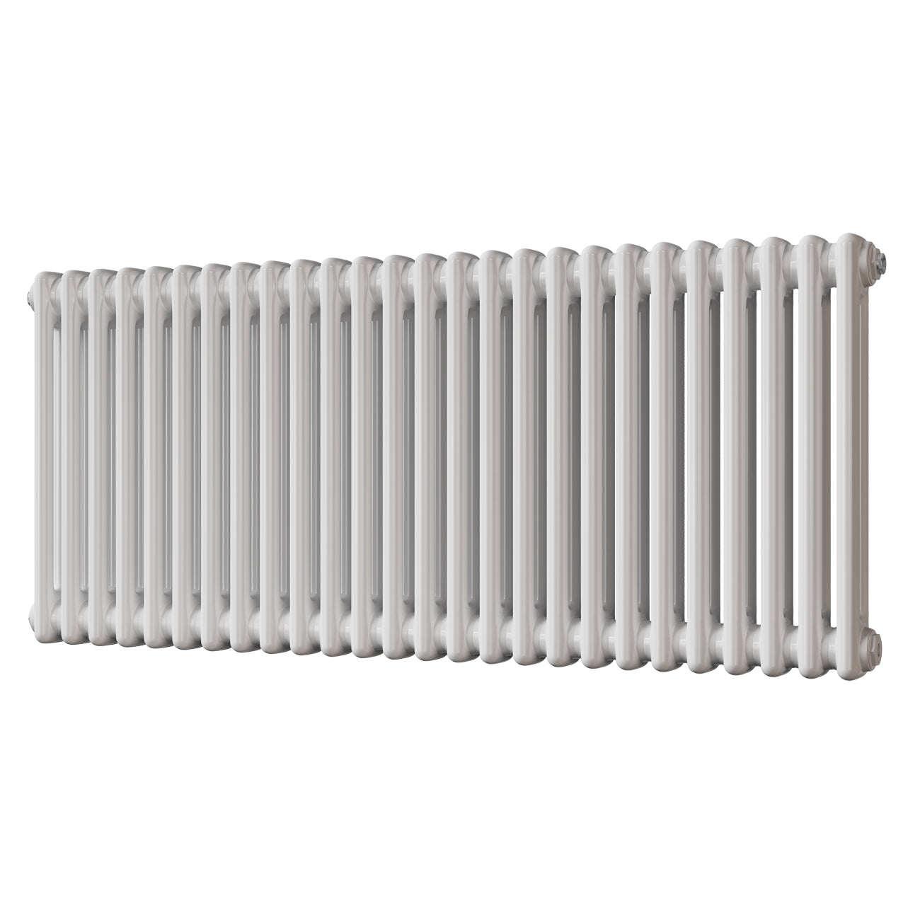 Alpha - White Column Radiator H500mm x W1164mm 2 Column