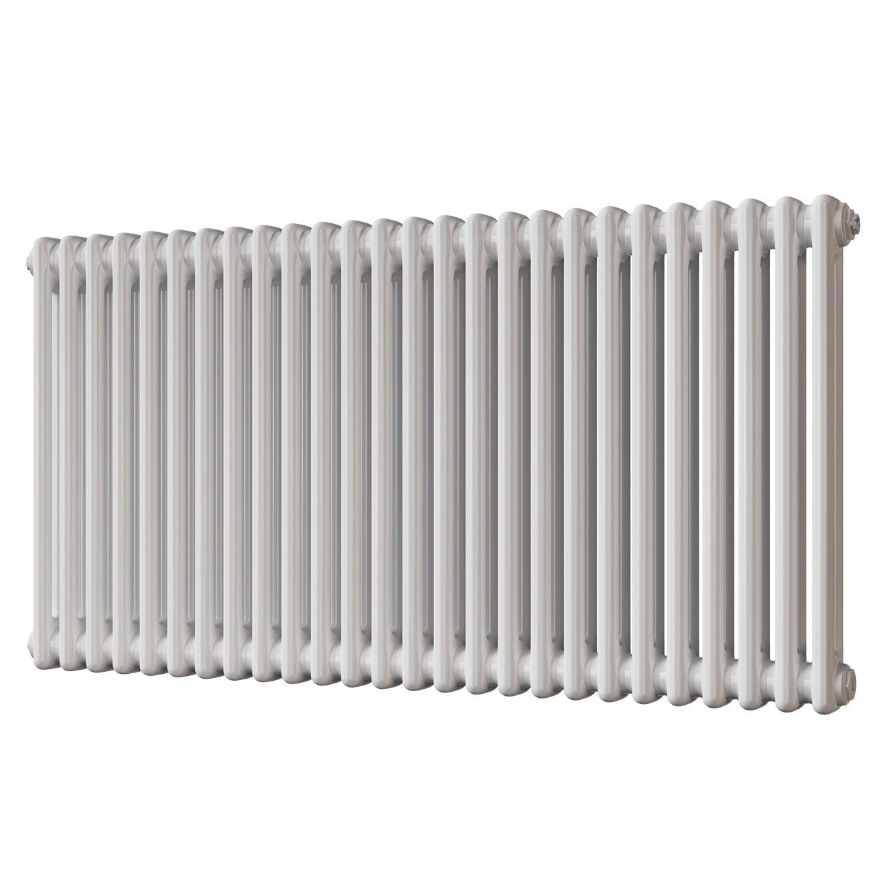 Alpha - White Column Radiator H600mm x W1164mm 2 Column