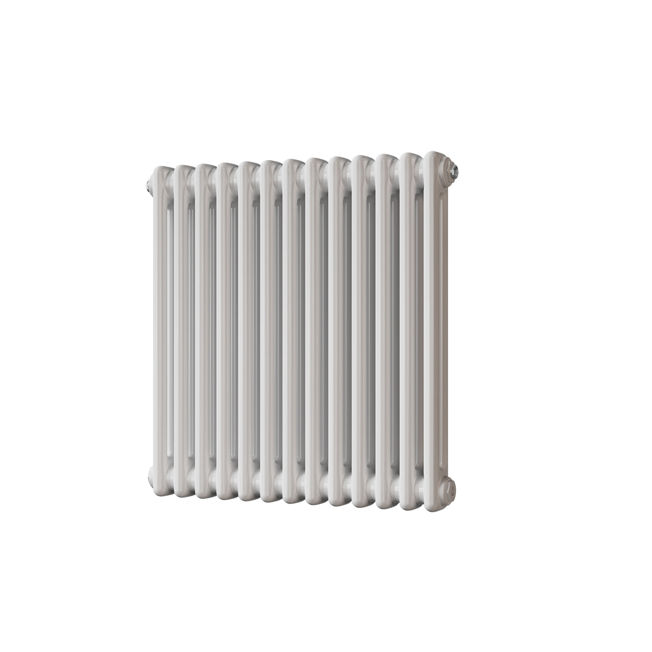 Alpha - White Column Radiator H600mm x W592mm 2 Column