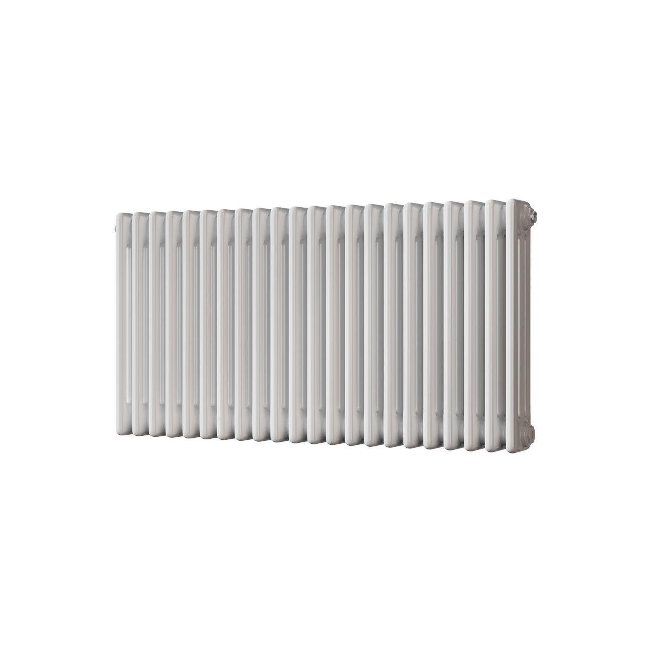 Alpha - White Column Radiator H500mm x W999mm 3 Column