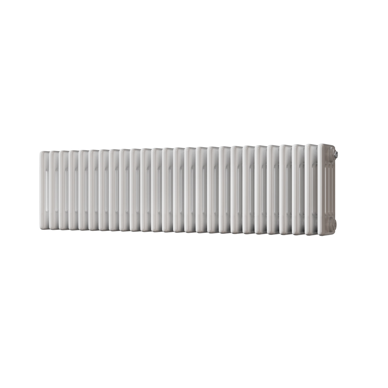 Alpha - White Column Radiator H300mm x W1164mm 4 Column - Feet Included