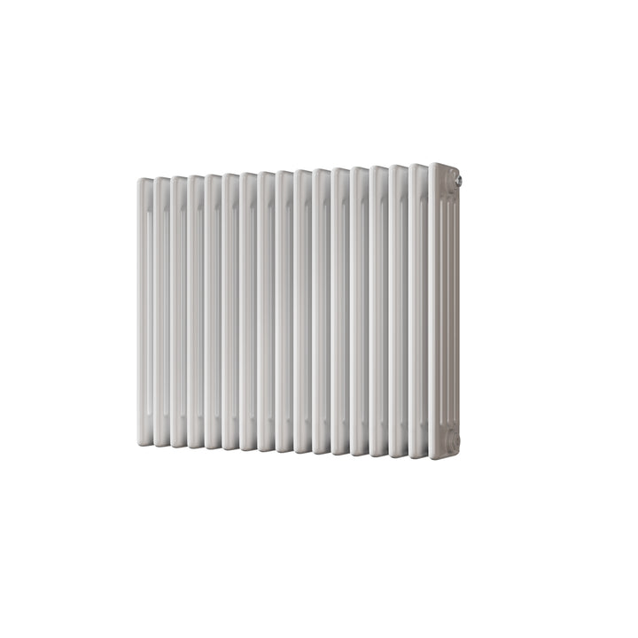 Alpha - White Column Radiator H600mm x W768mm 4 Column - Feet Included