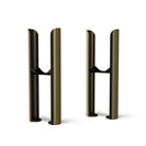 Alpha - Column Radiator Feet - 2 Column Antique Brass