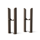 Alpha - Column Radiator Feet - 2 Column Black Copper