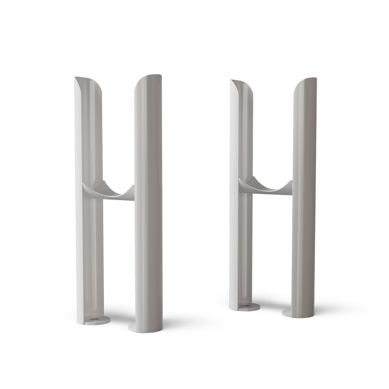 1660 Radiator Alpha - White Vertical Column Radiator H1800mm x W372mm 2 Column - Fee