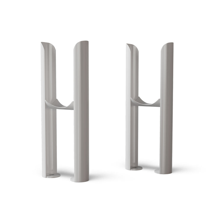 Alpha - White Column Radiator H500mm x W1164mm 2 Column - Feet Included - Feet Included