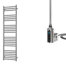 Aston - Stainless Steel Electric Towel Rail H1600mm x W400mm Straight 300w Thermostatic WIFI