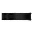 Alpha - Black Column Radiator H300mm x W1355mm 3 Column - Feet Included