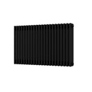 Alpha - Black Column Radiator H600mm x W988mm 4 Column - Feet Included
