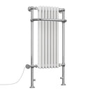 Balmoral - Traditional Electric Towel Rail H1130mm x W553mm 300w Thermostatic