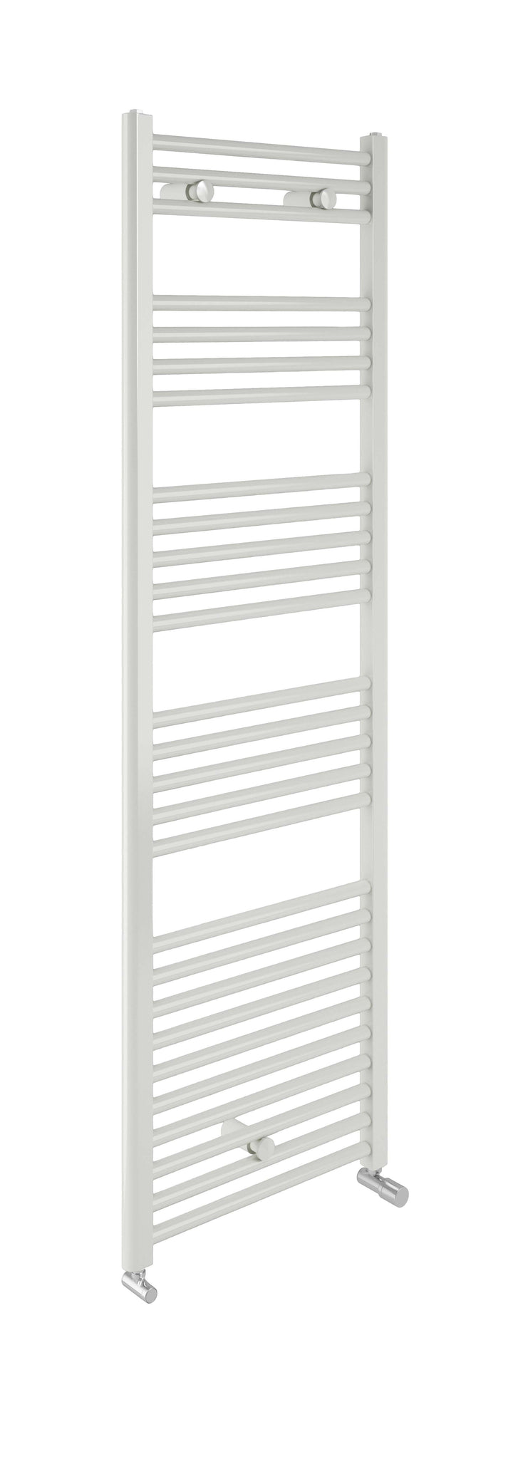 Bolzano - White Heated Towel Rail - H1188mm x W800mm - Straight