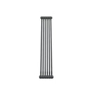 Bircham - Raw Metal Vertical Column Radiator H1500mm x W296mm 2 Column