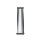 Bircham - Raw Metal Vertical Column Radiator H1500mm x W386mm 2 Column - Feet Included