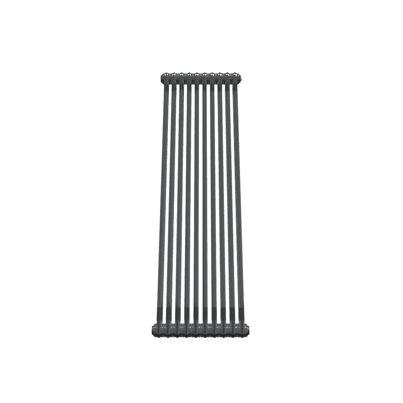 Bircham - Raw Metal Vertical Column Radiator H1500mm x W476mm 2 Column