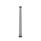 Bircham - Raw Metal Vertical Column Radiator H1800mm x W161mm 2 Column