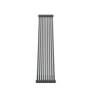Bircham - Raw Metal Vertical Column Radiator H1800mm x W431mm 2 Column
